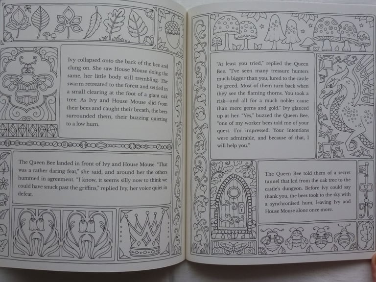 IVY AND THE INKY BUTTERFLY STORY AND COLOURING BOOK