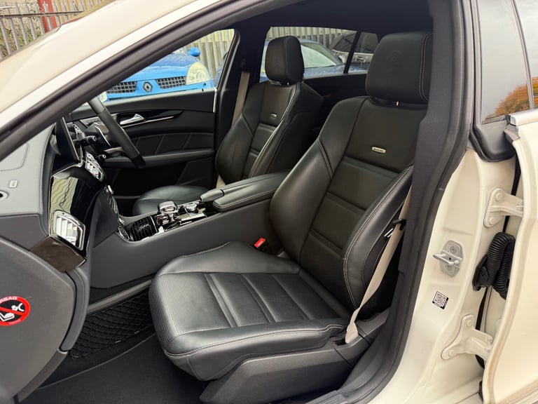 2017 17 MERCEDES BENZ CLS63 S AMG 5.5 V8 BI-TURBO 585 BHP SHOOTING BRAKE WHITE