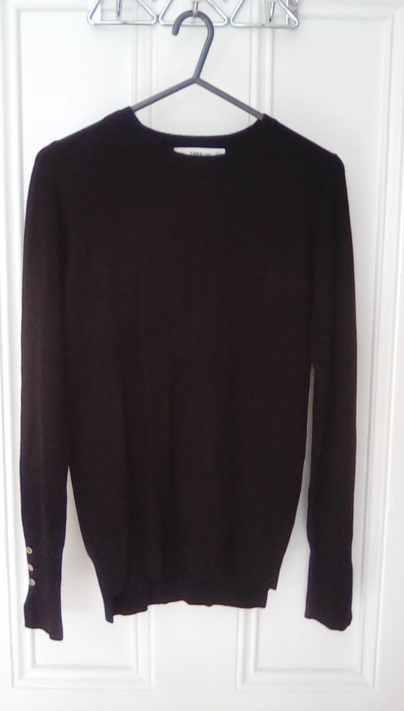 image for Black Zara Jumper - Size Small
