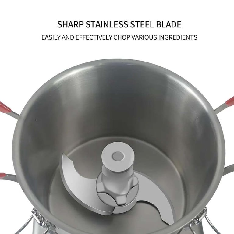 KamilCatering Commercial Electric Vegetable & Food Processor/Cutter/Mixer 15 LTR