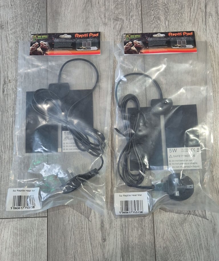 2x 5w heat mats for sale