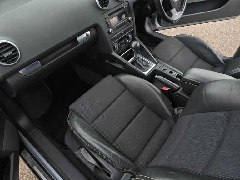 2010 Audi A3 2.0 T FSI S Line 2dr S Tronic CONVERTIBLE Petrol Automatic