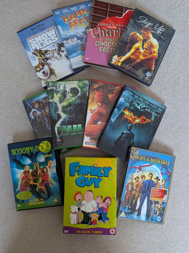 image for Bumper collection of 60+ DVDs