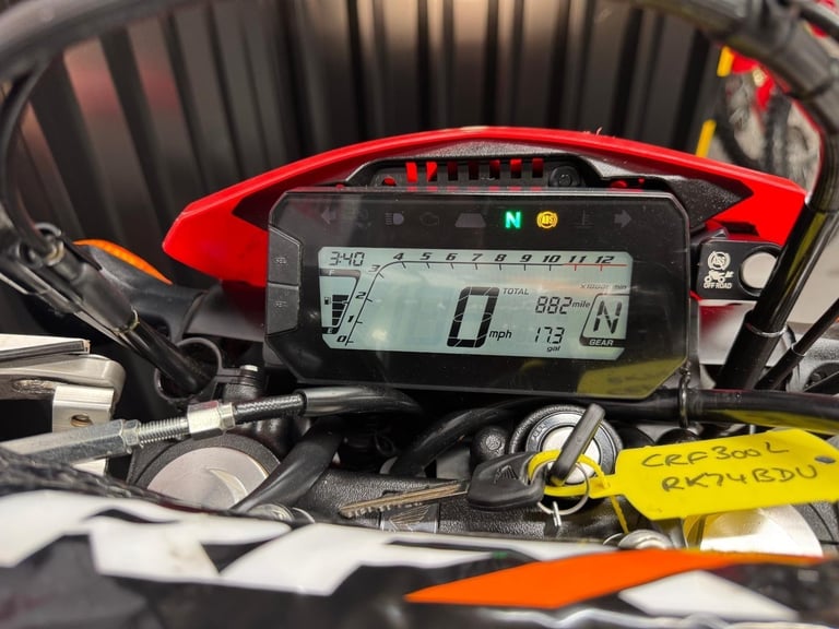 2024 HONDA CRF300L - ONLY 882 MILES FROM NEW
