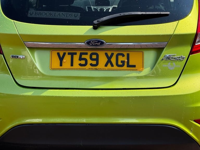 2009 Ford Fiesta 1.6 TDCi Titanium Hatchback 3 Door Squeeze Metallic Diesel Manual (110 g/km Hatc...