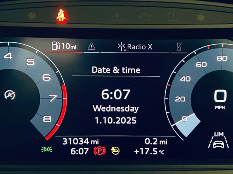 2021 Audi A1 1.0 TFSI 25 Technik Sportback 5dr Petrol Manual Euro 6 (s/s) (95 ps) Hatchback Petro...