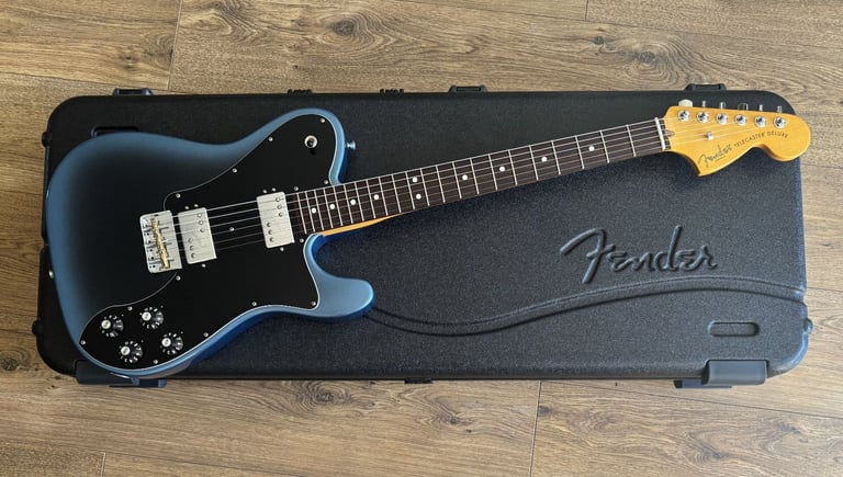 Fender American Professional II Telecaster Deluxe R/W Dark Night - Trades