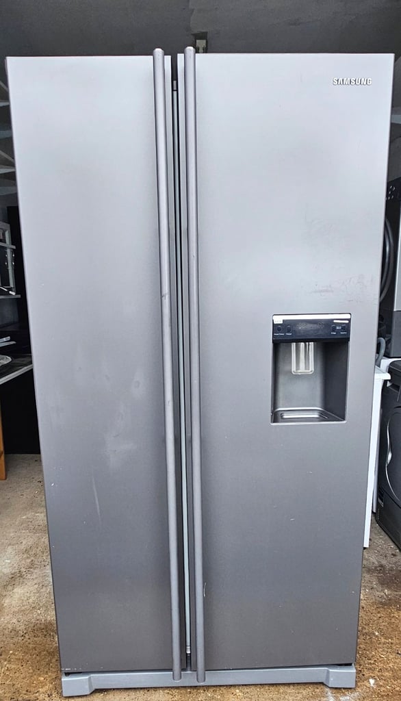 Samsung silver American fridge freezer 