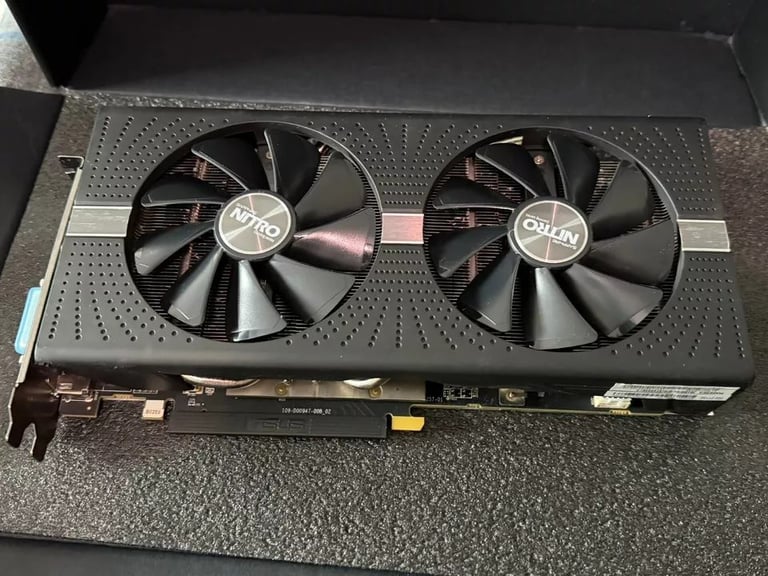 SAPPHIRE NITRO AMD Radeon (RX 570 4GB) Graphics Card.(Youtube)e