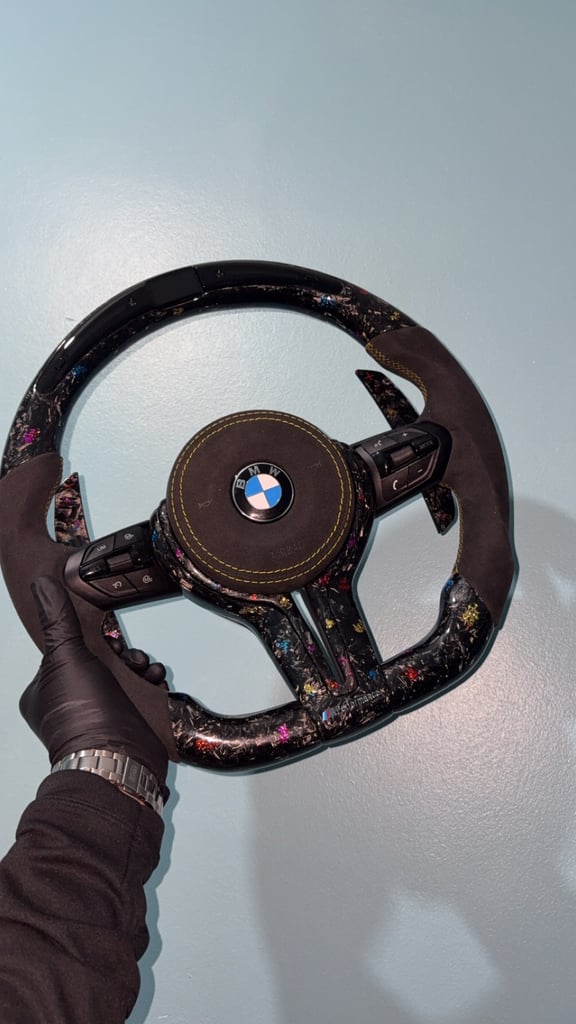 BMW Forged Carbon fibre Steering Wheel