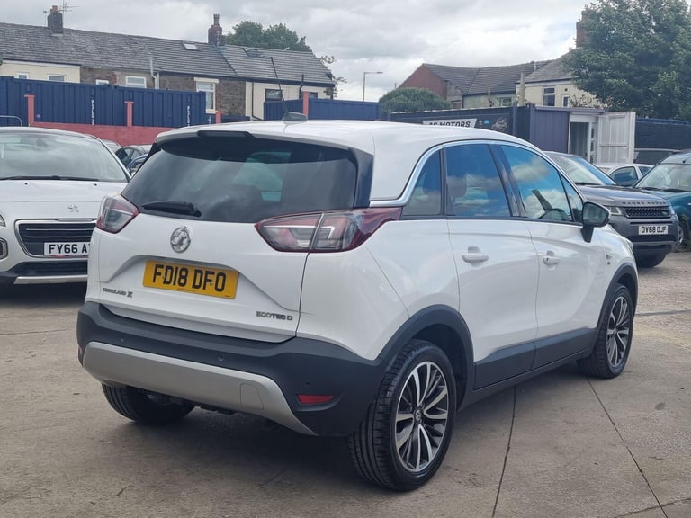 2018 Vauxhall Crossland X 1.6 Turbo D ecoTEC Elite Euro 6 (s/s) 5dr HATCHBACK Diesel Manual