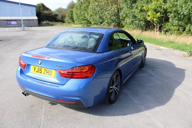 2015 BMW 4 Series 3.0 430d M Sport Auto Euro 6 (s/s) 2dr CONVERTIBLE Diesel Automatic