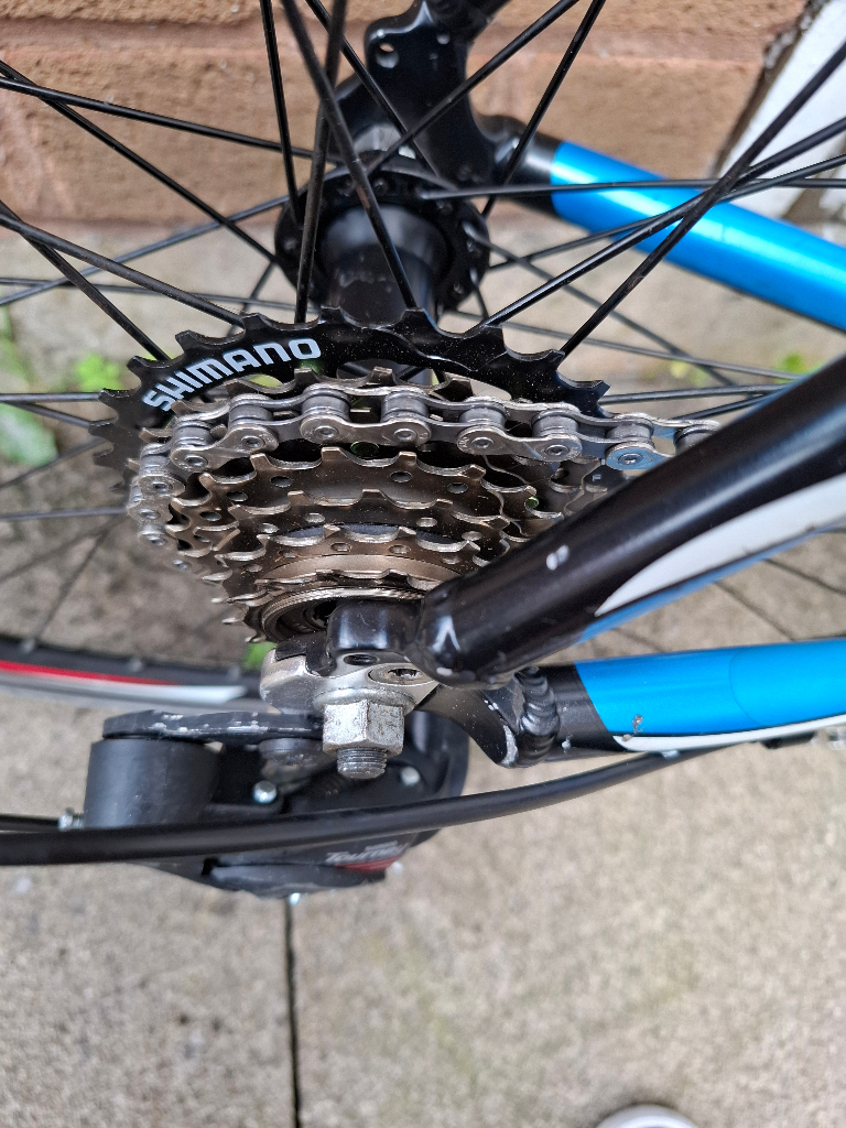 Carrera Zelos Ltd Road Bike Size M Black & Blue 21" Frame, 14 Speed, 700C Wheels