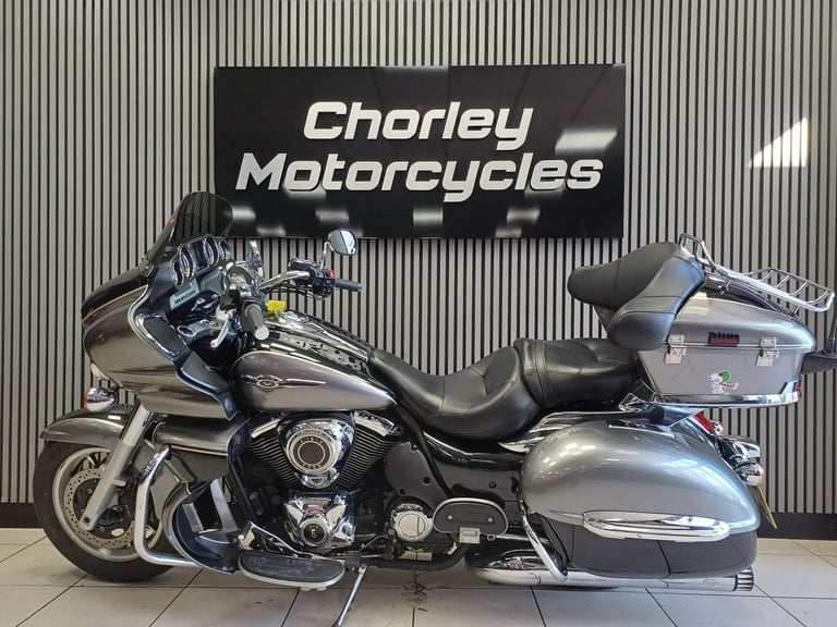 2014-64 Kawasaki VN1700 Voyager custom cruiser tourer adventureb in grey, Ful...