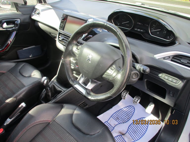2016 Peugeot 208 1.2 PureTech 110 GT Line 5dr HATCHBACK Petrol Manual