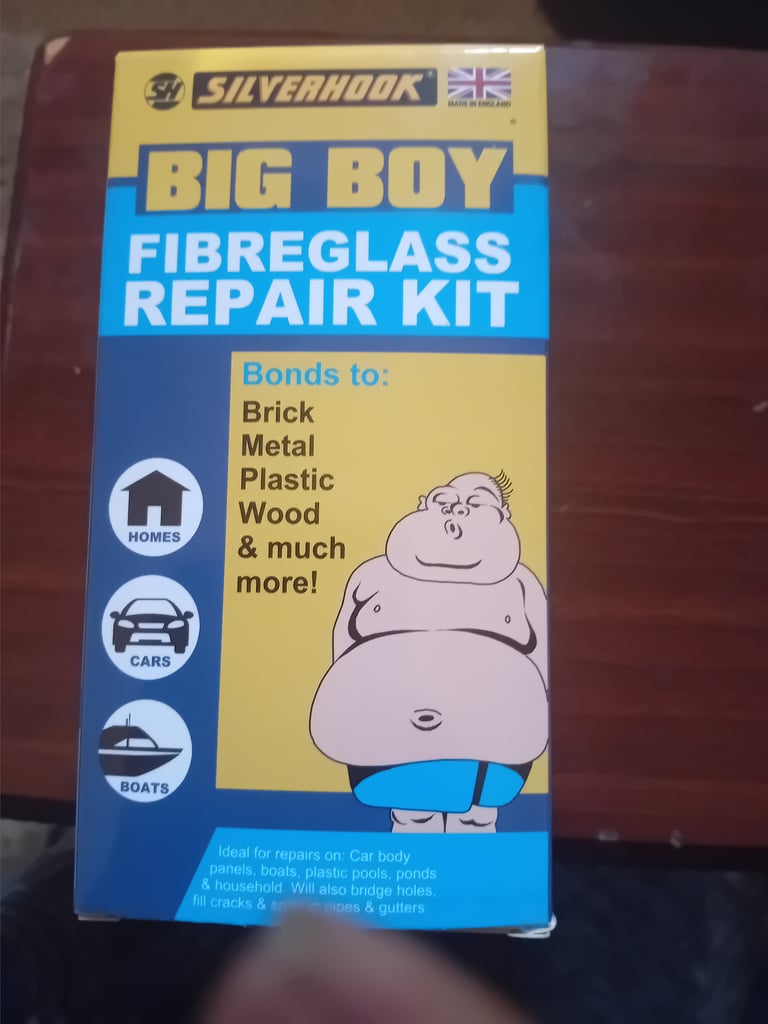 Big Boy Fibreglass Repair Kit
