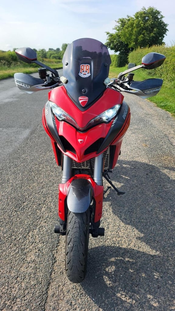 2018 18 DUCATI MULTISTRADA 1260 S DVT HIGH SPEC TOURER ADVENTURE HISTORY NEW MOT