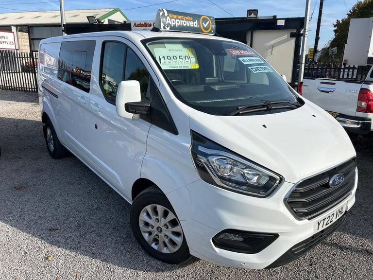 image for 2022 Ford Transit Custom 2.0 320 EcoBlue Limited Crew Van L2 H1 Euro 6 (s/s) 5dr (6 Seat) PANEL V...