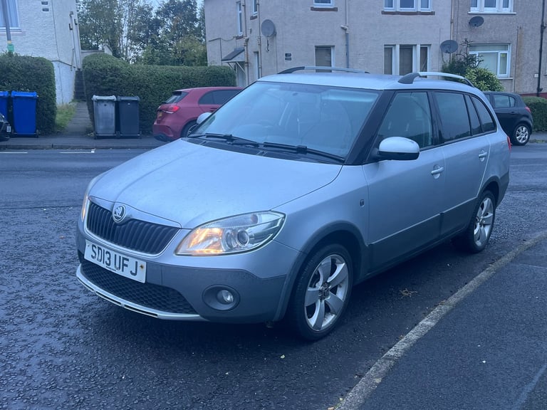 Skoda, SCOUT FABIA, Estate, 2013,.. ULEZ .. LONG MOT 
