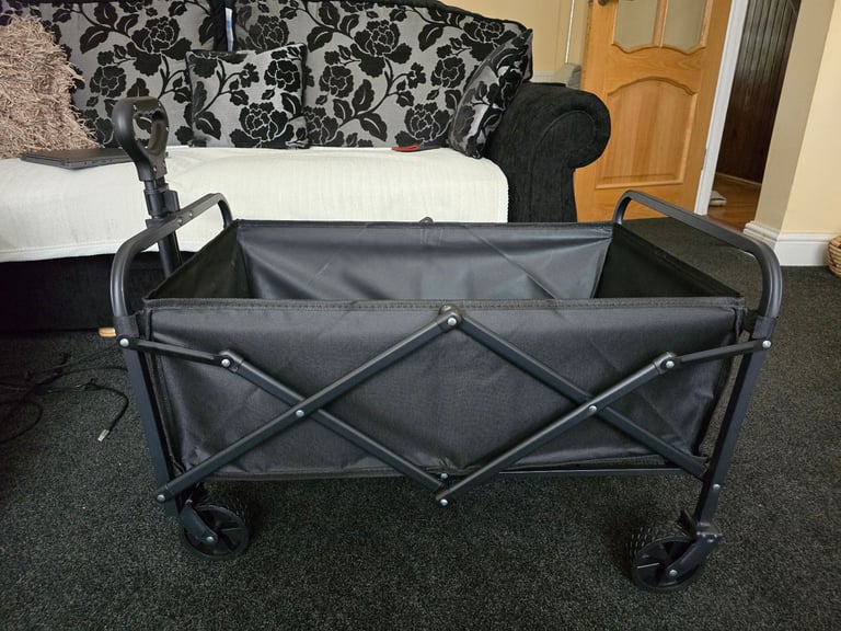 Brand New Utility folding cart trolley camping festival wagon Collapsible Hiking Shopping brand new