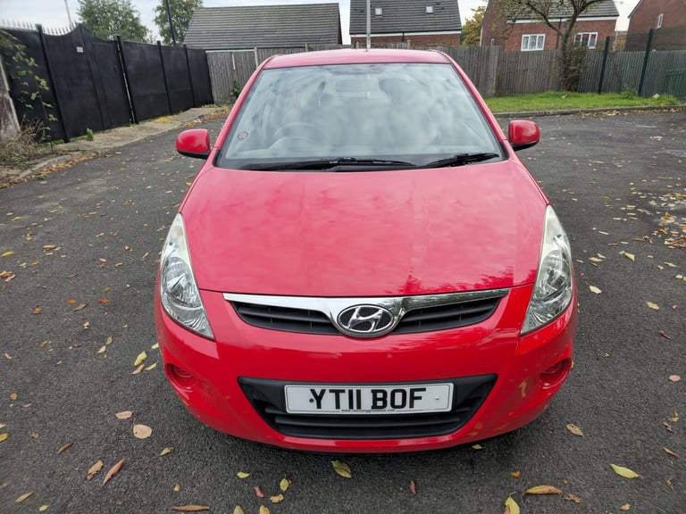 2011 Hyundai i20 1.2 Comfort 5dr HATCHBACK PETROL Manual