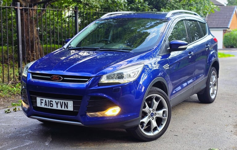 2016 FORD KUGA  2.0 TDCi TITANIUM X + LEATHER + PAN ROOF + WIDESCREEN NAV + 