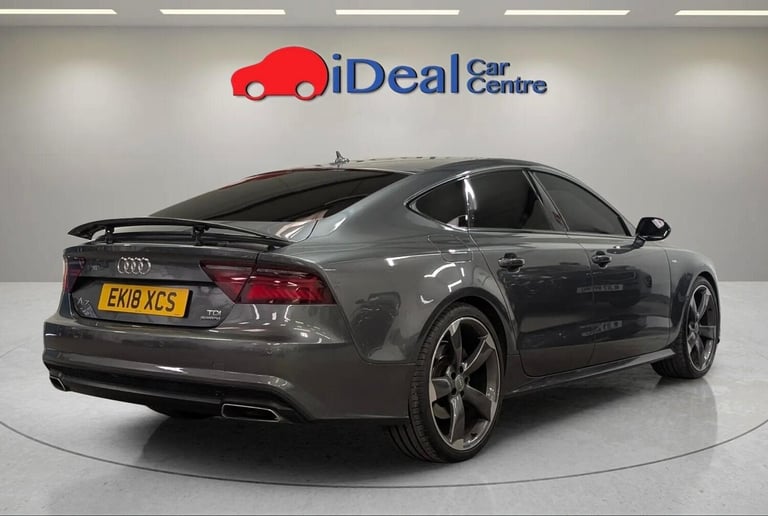 2018 Audi A7 3.0 TDI V6 Black Edition Sportback 5dr Diesel S Tronic quattro Euro 6 (s/s) HATCHBAC...