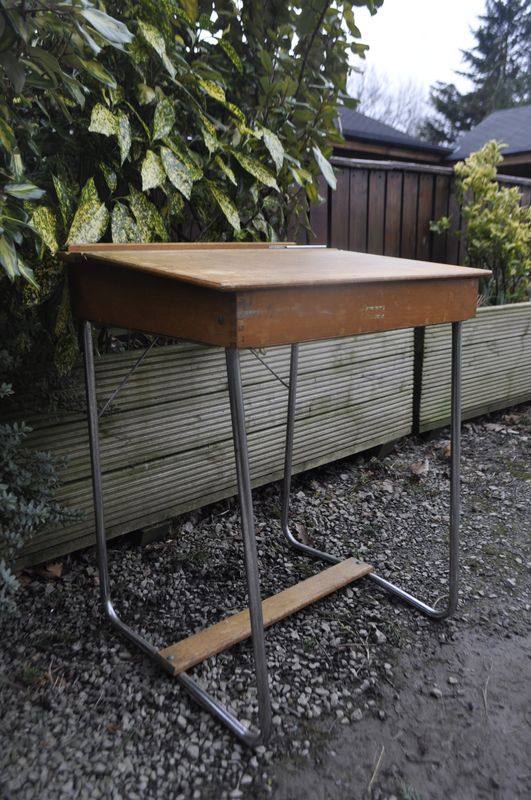 image for Vintage, retro school desk