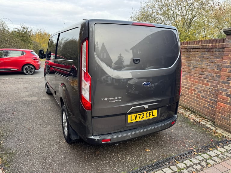 2022 FORD TRANSIT CUSTOM 320 CREW CAB 5 SEATS LIMITED + GREY + TAILGATE