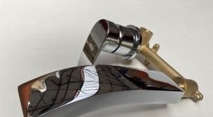 image for WALL MOUNTED BASIN MIXER IN CHROME 