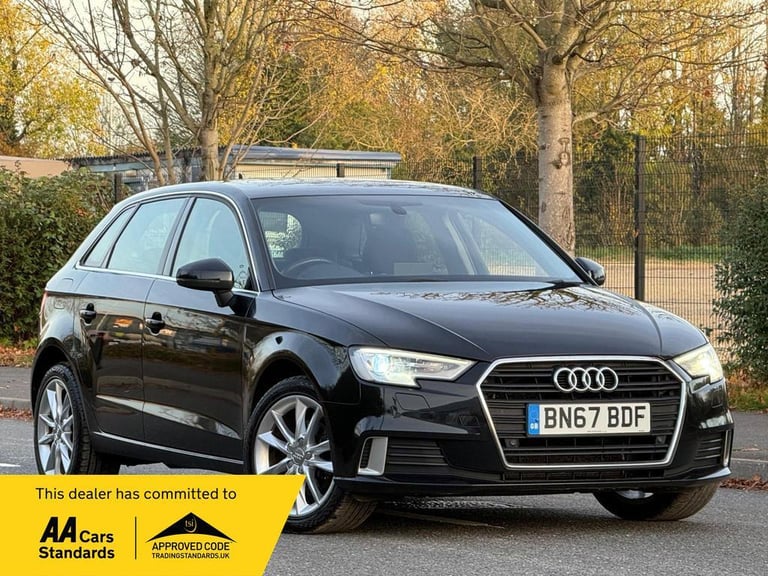 image for 2017 Audi A3 1.0 TFSI Sport Sportback Euro 6 (s/s) 5dr HATCHBACK Petrol Manual