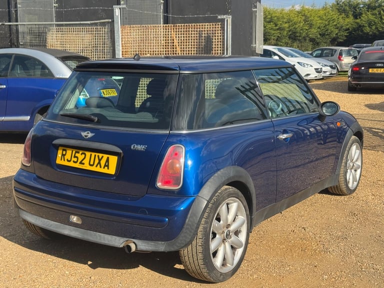 2002 MINI Hatch 1.6 One 3dr HATCHBACK PETROL Manual