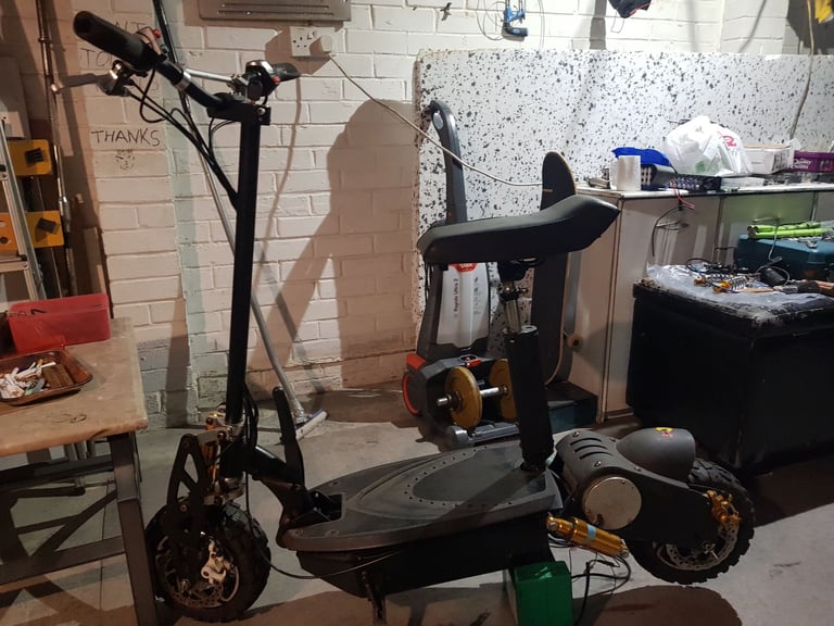 1600w 52v escooter chain drive