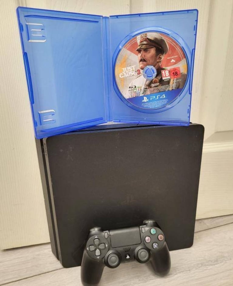 image for PLAYSTATION PS4 SLIM : 1TB PLUS GAME (DELIVER LOCALLY)