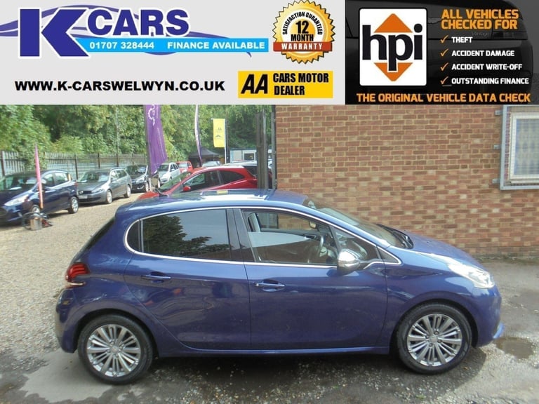  Peugeot 208 1.2 PureTech Allure Euro 6 5dr Petrol Manual