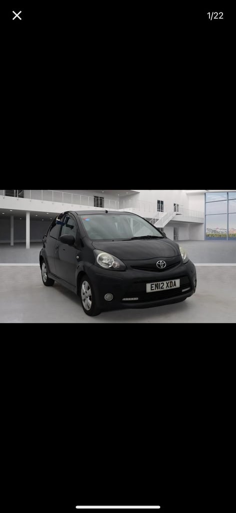 2012 Toyota AYGO 1.0 VVT-i Fire 5dr [AC] HATCHBACK Petrol Manual