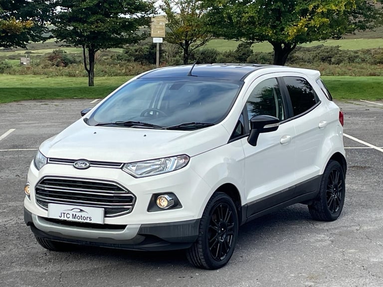 FORD ECOSPORT 1.0 EcoBoost 140 Titanium S 5dr Man, petrol, white + new timing