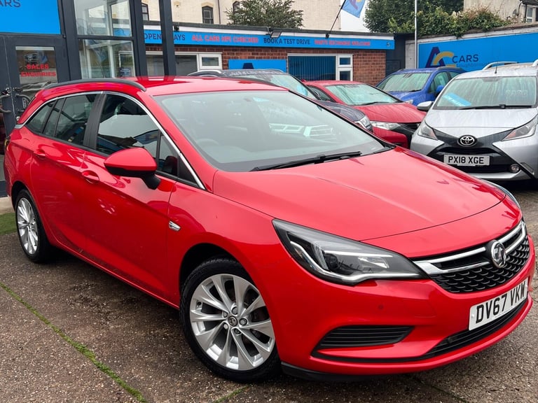2017 Vauxhall Astra 1.4i Design Sports Tourer 5dr Petrol Manual Euro 6 (100 ps) ESTATE Petrol Manual