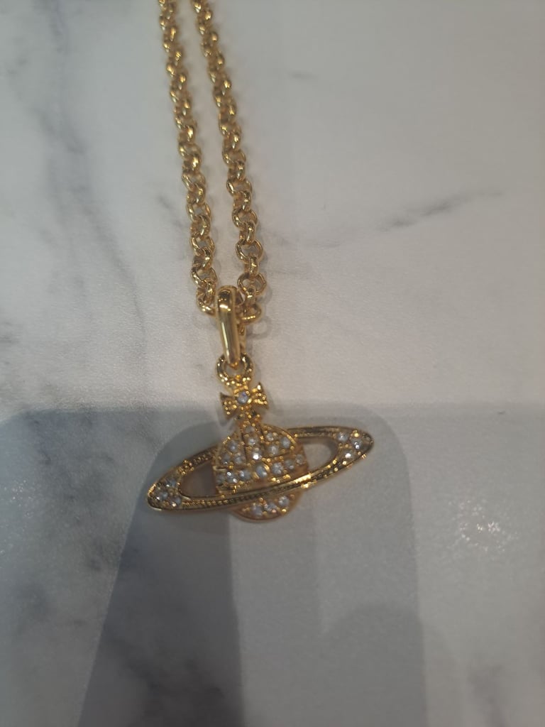 image for Vivienne westwood orb necklace.