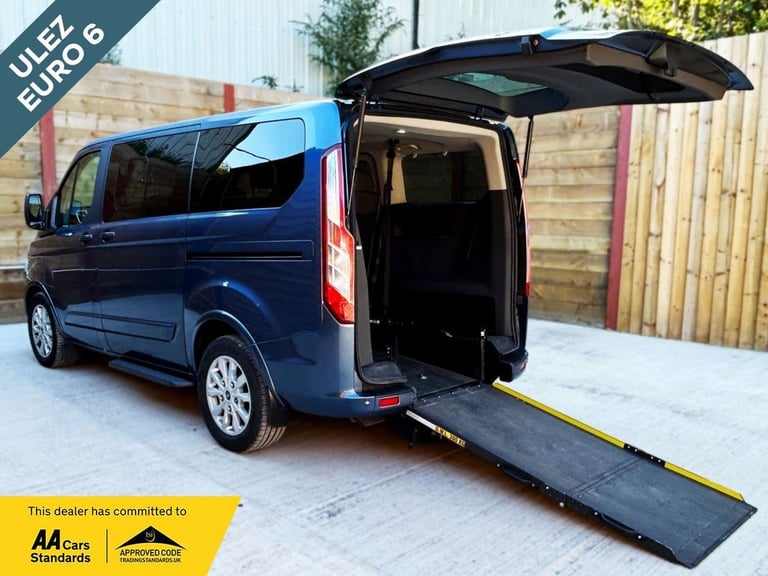 image for 2019 Ford Tourneo Custom 4 Seat Auto Wheelchair Accessible Disabled Access Vehicle WAV MPV Diesel...