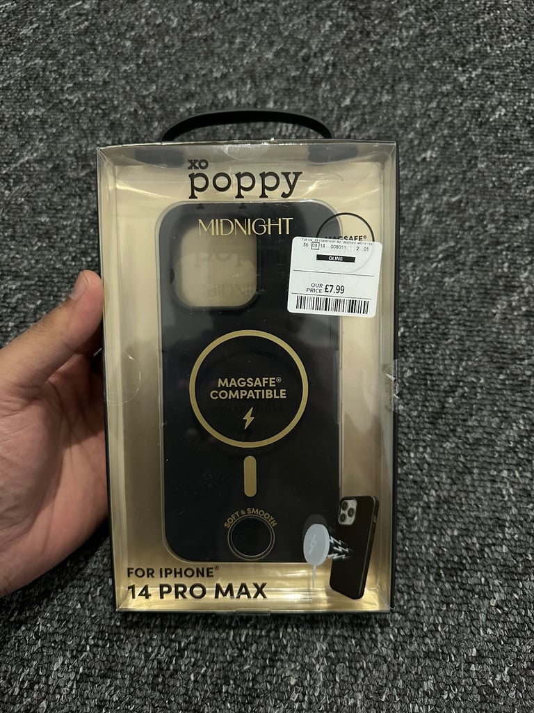 📱 XO Poppy Midnight MagSafe Case for iPhone 14 Pro Max – Brand New (£5.99)