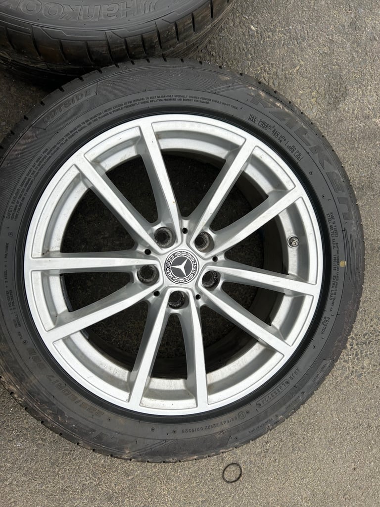 Mercedes c class alloy wheels 17inch 5x112