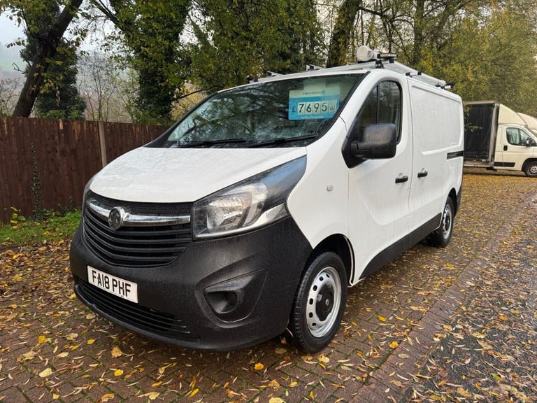 2018 Vauxhall Vivaro 1.6 CDTi 2900 Panel Van 5dr Diesel Manual L1 H1 Euro 6 (s/s) (95 ps) PANEL V...