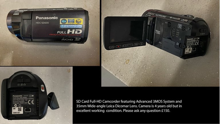 image for Panasonic HDC-SD600