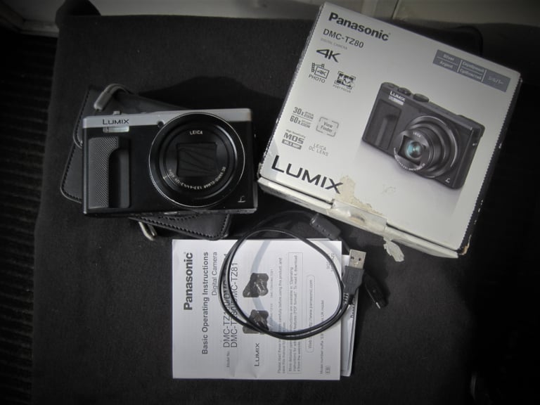 Panasonic DMC-TZ80 18.1MP 30x Zoom Compact Digital Camera (Collection LE27QT)