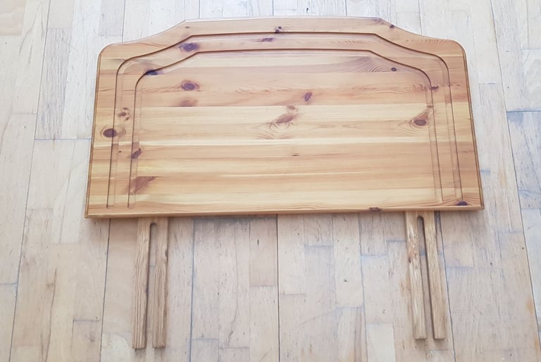 Solid Pine Headboard 90s Excellent Condition