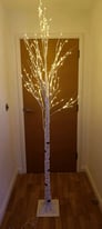 SOLD £14.00 Wonderful outdoor Led Christmas tree. 160cm/5Ft tall.