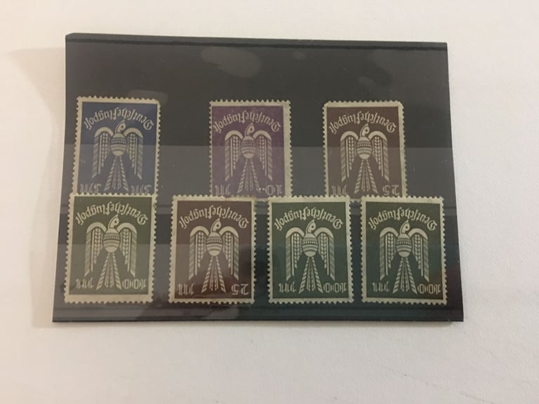 Timbre Deutsche Flugpost    mixture   in  very  good  condition  original stamps 