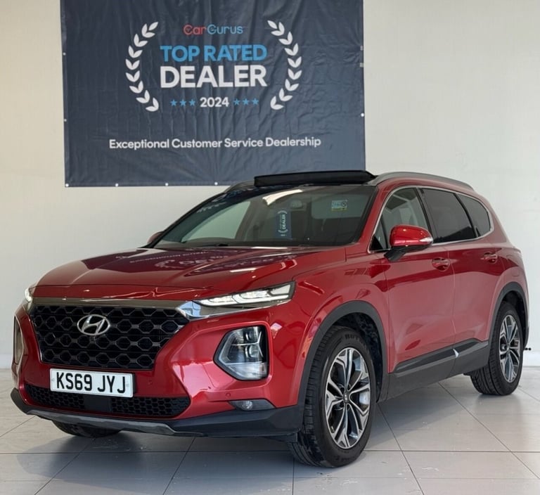 2019 Hyundai Santa Fe 2.2 CRDi Premium SE SUV 5dr Diesel Auto 4WD Euro 6 (s/s) 7 Seat (200 ps) ES...