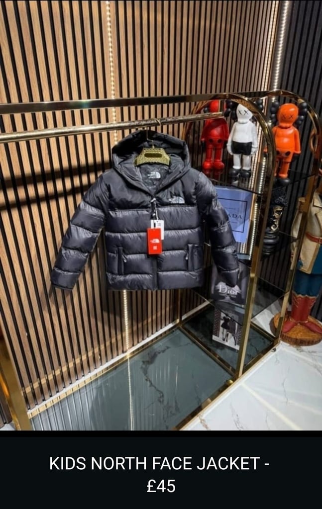 image for Kids North Face Jacket